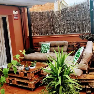 Campo de lujo Estudio Con Terraza, Badalona